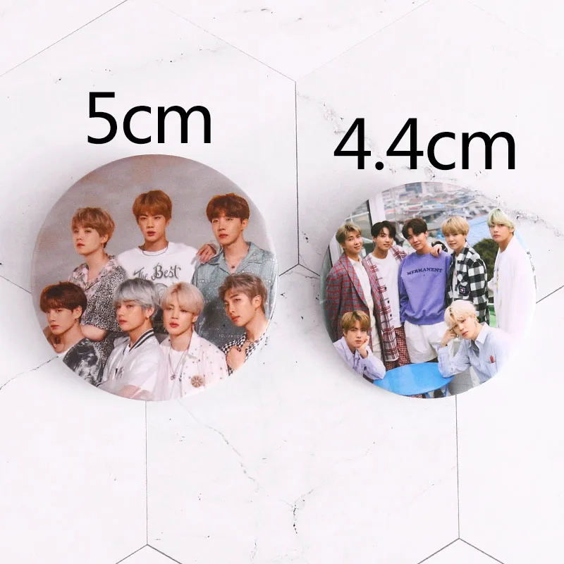 5 см заколки для мальчиков Kpop Bangtan значок альбома брошь аксессуары одежды шляпы
