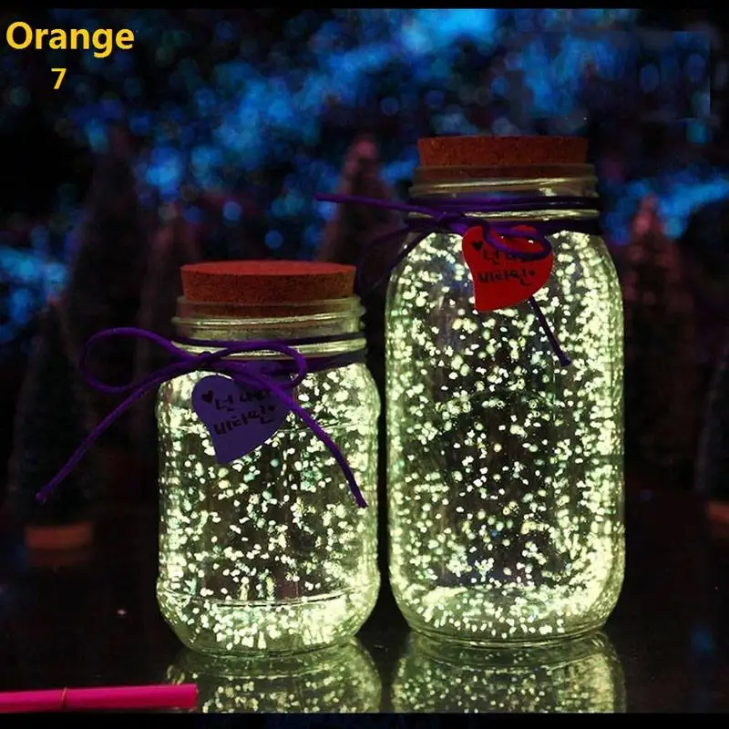 Night Luminous Dark Bright Glow in the Sand Fluorescent Particles Aquarium Substrate Fish Tank Decoration |