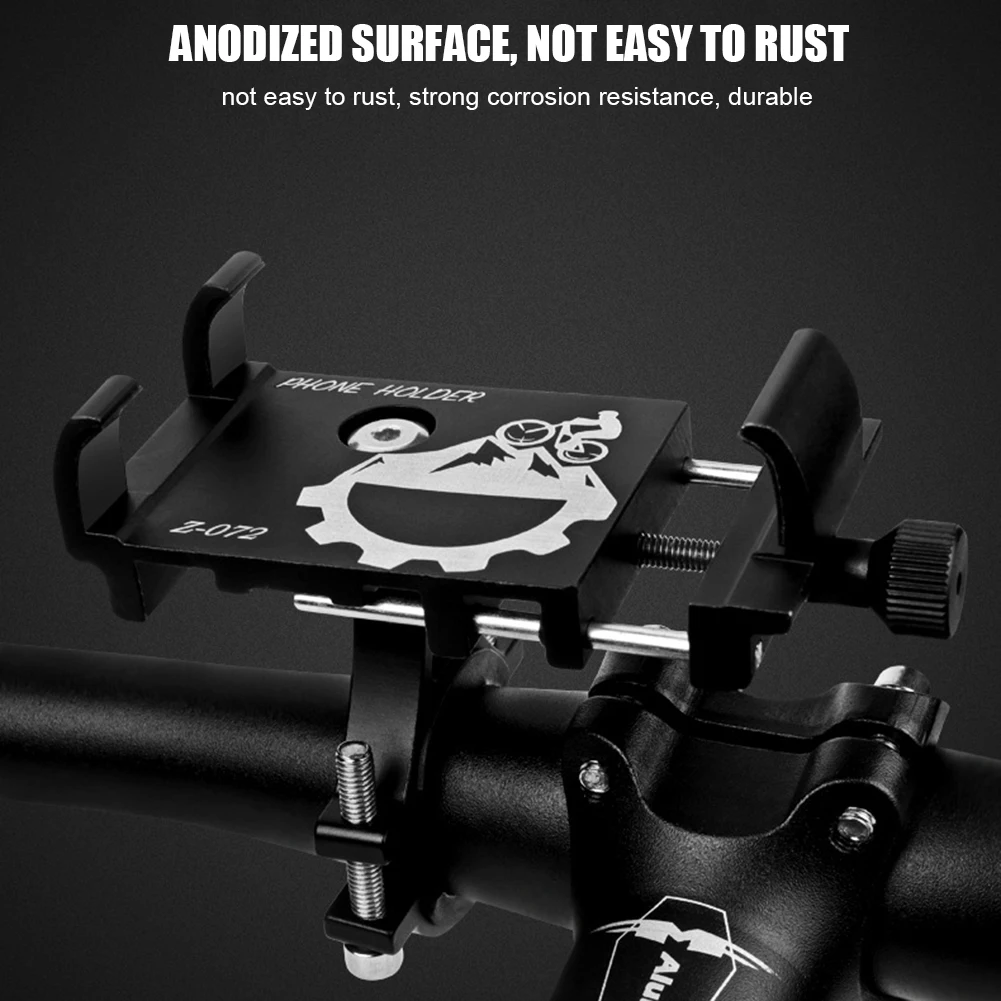 Новый держатель для телефона на велосипед алюминиевый сплав устойчивый к