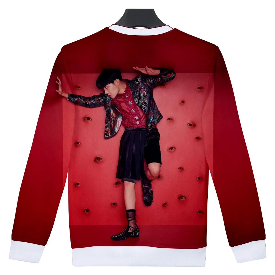 Frdum Tommee Love Yourself ответ 3D kpop женщины Bangtan мальчики Толстовка Осень и зима хит хоп harajuku Корейская повседневная одежда