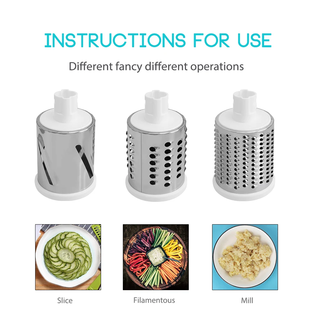 AINZUO ручная многофункциональная фотоэлектрическая круглая овощерезка кухонный