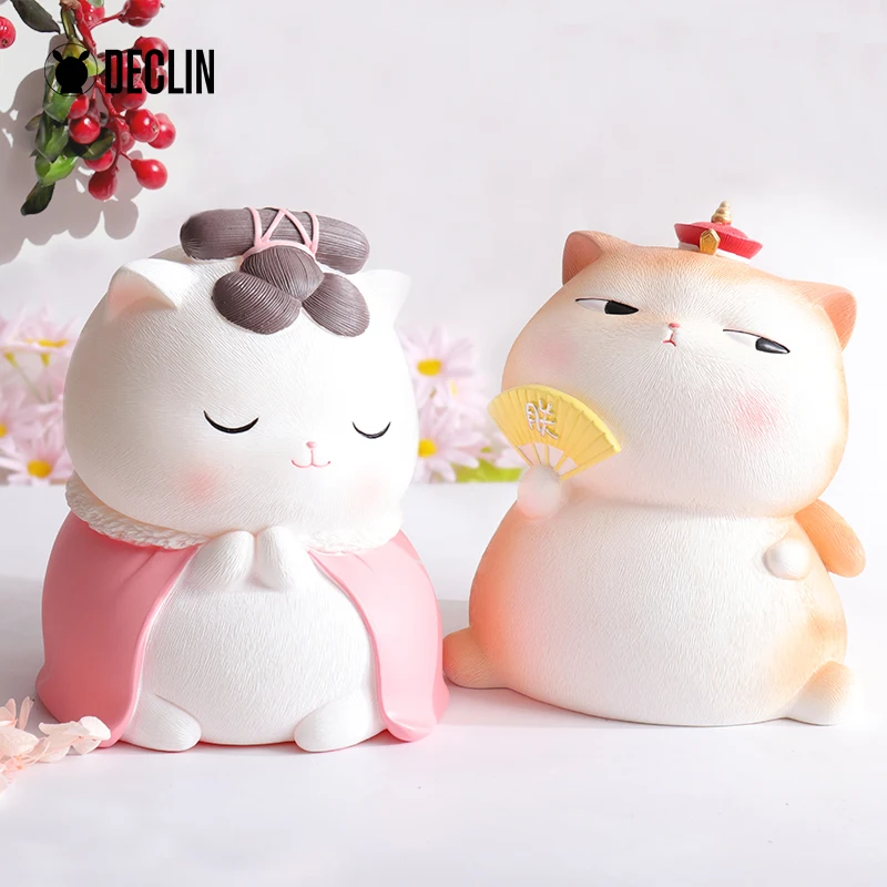 Копилка для денег сбережения счастливая кошка безопасная Милая копилка детская