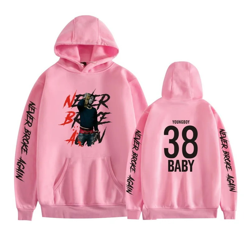 

Rapper YoungBoy Never Broke Again Hoodies Men Harajuku Sweatshirt Women Streetwear Clothes Korean Hooded Pullover Clothing