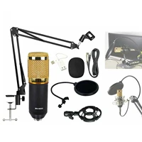 bm 800 studio recording condenser microphone kit pc streaming cardioid mic