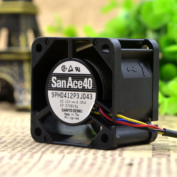 

Новый 4028 12v 0.35A 4 см/4 9ph0412p3j033 защиты электродвигателя Вентилятор охлаждения