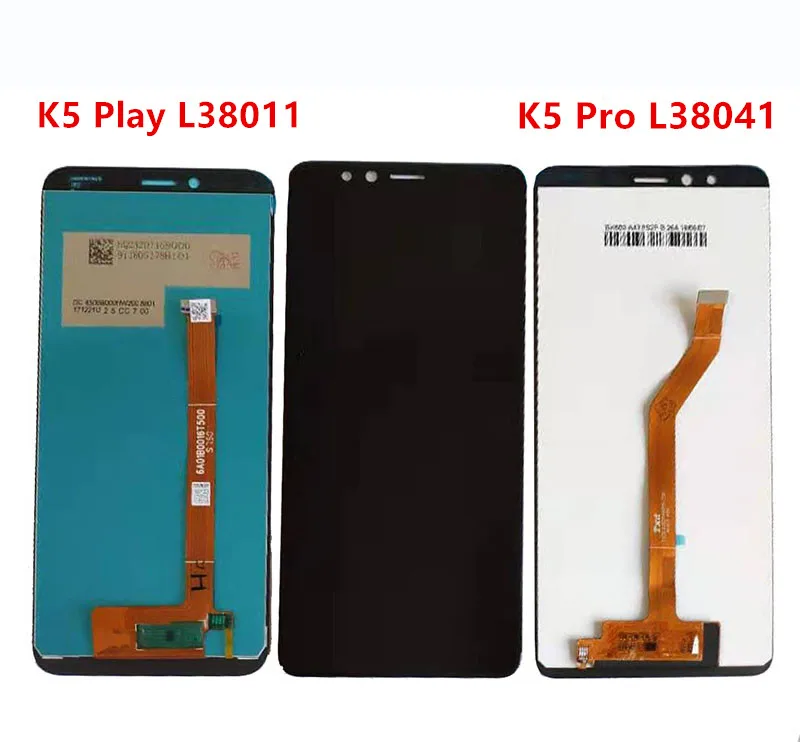 Original For Lenovo K5 Play L38011 / K5 Pro L38041 LCD Display With Touch Screen Glass Sensor Digitizer Assembly With Tools Tape enlarge