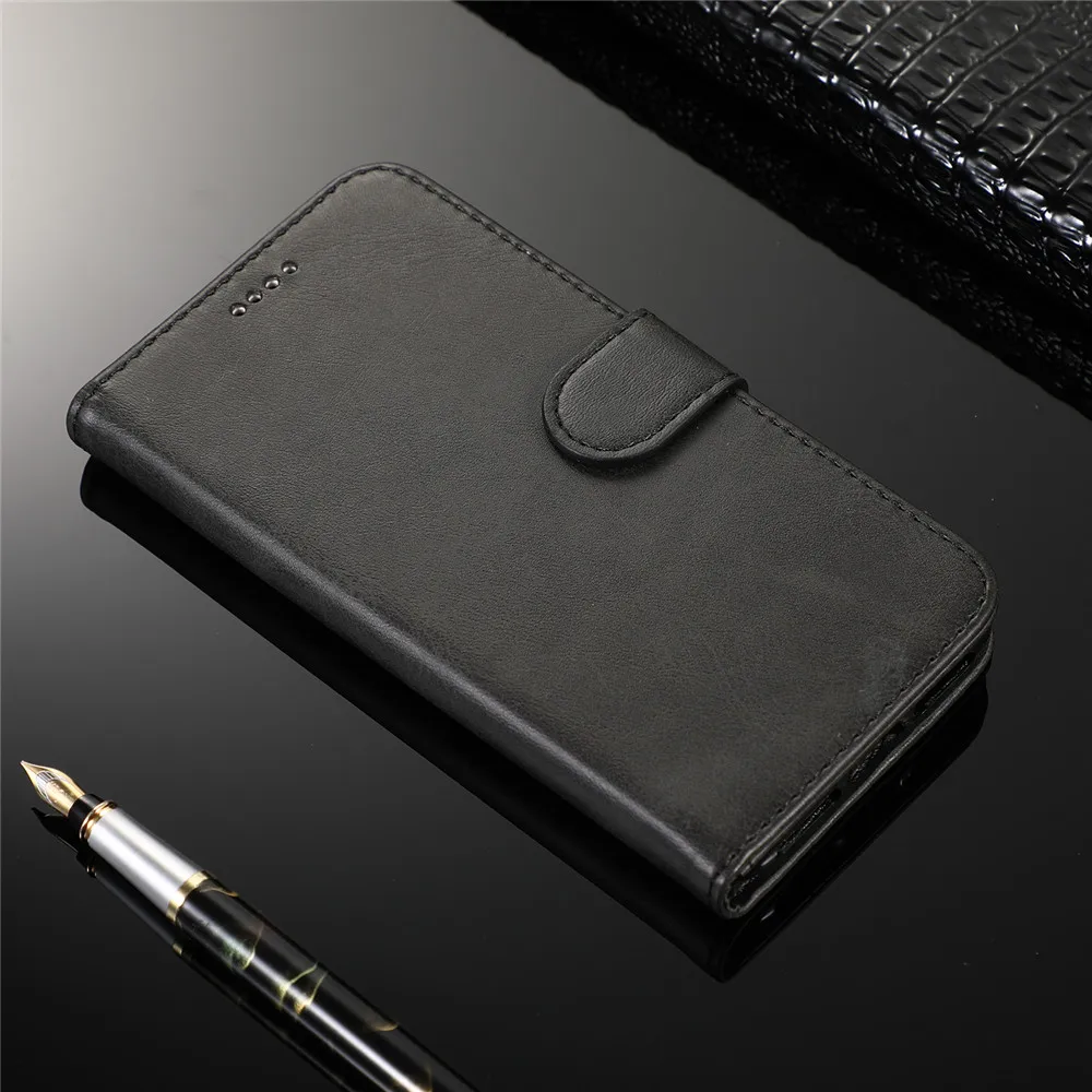 Black FeiFan Чехол-книжка для Xiao mi Red mi Note 7 mi 9 Se 8 Pocephone F1 A2 Lite 6x Red mi 7 8a S2 Note 8t 8 7 6 5 Pro Кожаный чехол-бумажник с подставкой - Цвет: Black FeiFan