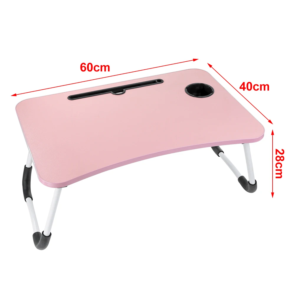 

60 x40 x28cm Bed Small Table Laptop Computer Table Bedroom With Desk Foldable College Student Dormitory Bed Tray Desk