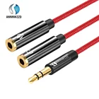 3,5 мм аудиокабель для компьютерных наушников Jack 3,5mm 1 Мужской до 2 Женский y-разветвитель для микрофона гарнитура разветвитель адаптер