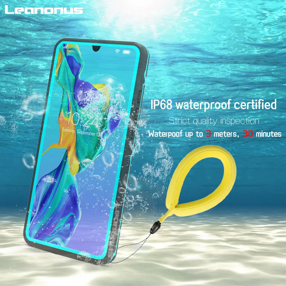 

For HUAWEI P30 Pro P30 Waterproof Case Snorkelling Diving Original Underwater shooting Pouch 3M Shockproof For Huawei P30 Cover
