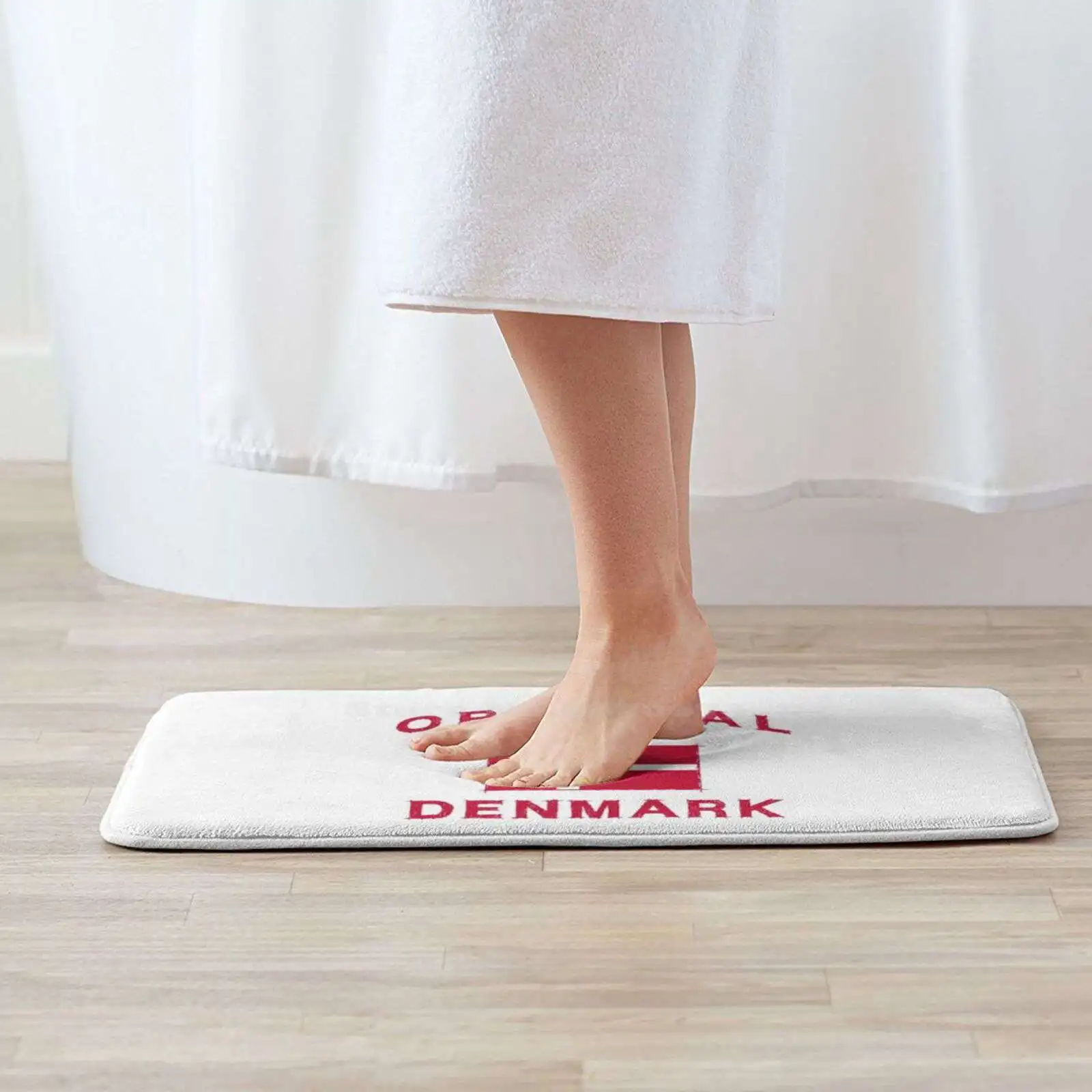 Дания Датский флаг Дог Копенгаген мягкий домашний Противоскользящий коврик