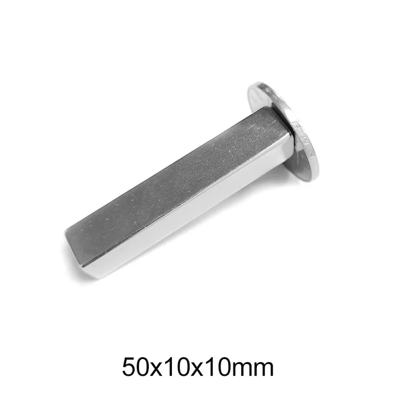 

1/2/5/10/15PCS 50x10x10 Strong Magnet sheet 50mm*10mm Permanent Neodymium Magnet 50x10x10mm Strip Block Magnets 50*10*10