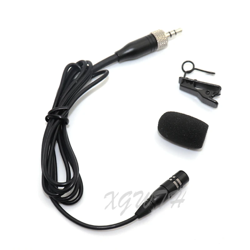 Электретный конденсаторный петличный микрофон 3 5 мм разъем Блокировка для Sennheiser