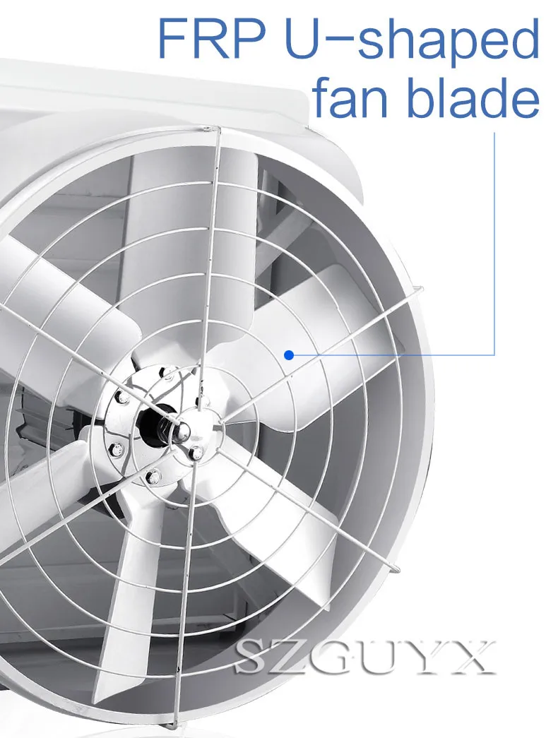 3800V Commercial Use in multiple occasions Flower greenhouse Industrial site Exhaust fan Waterproof and dustproof exhaust fan