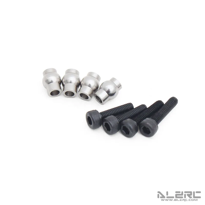 Enlarge ALZRC N-FURY T7 FBL RC 3DFancy Helicopter Tail Boom Brace Linkage Ball Hardware Set Accessories TH18992-SMT6