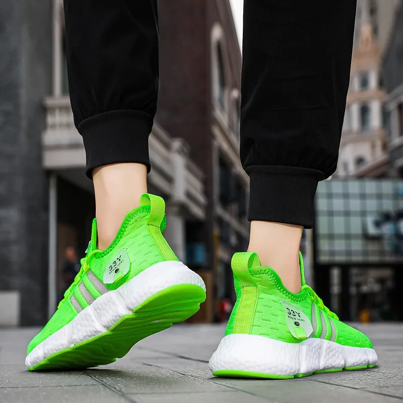 

Summer Unisex Running Shoes Men Light Breathable Sport Shoes Men Walking Trainers Casual Sneakers Hombre Plus Size