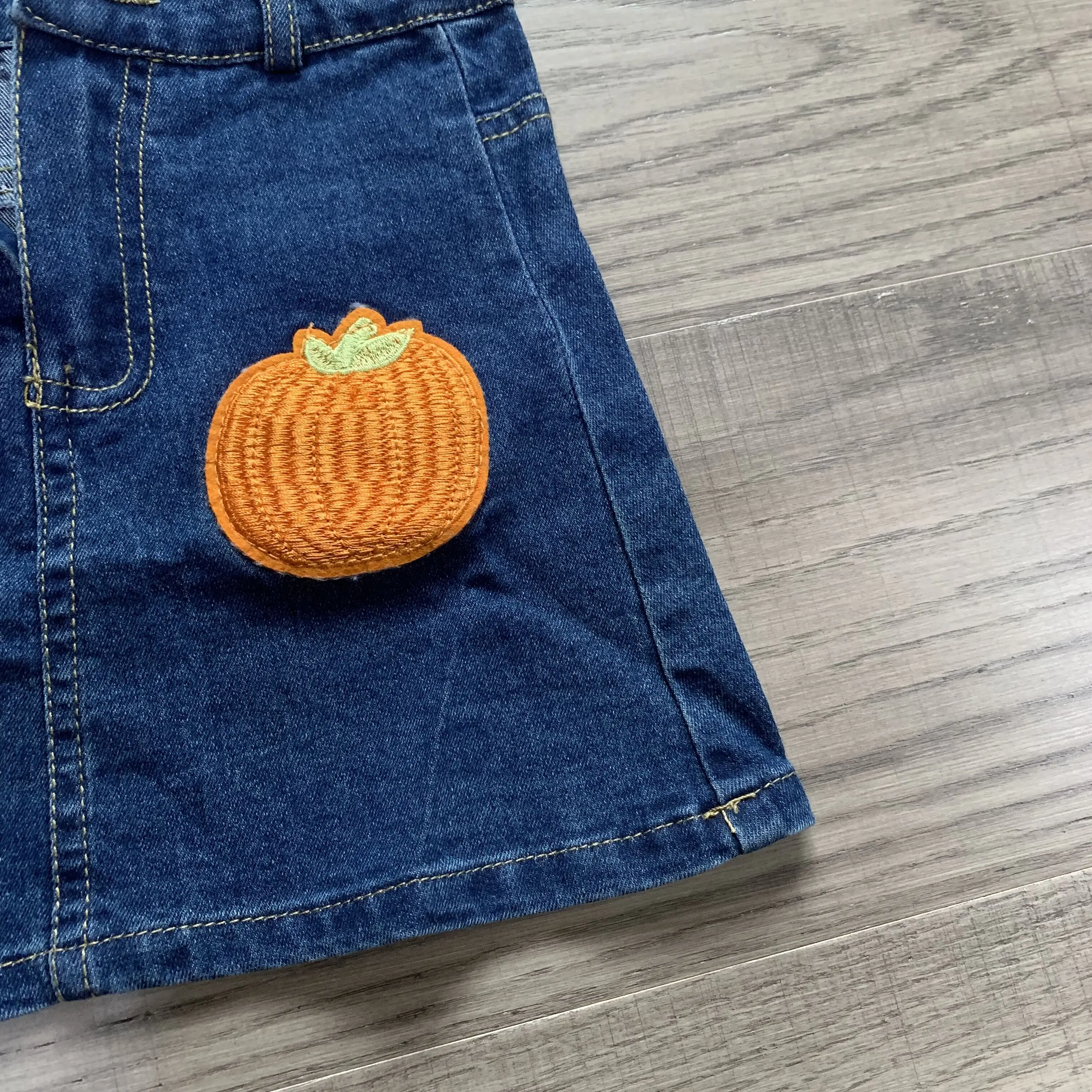 Джинсы для девочек Girlymax на Хэллоуин осень/зиму эксклюзивная детская одежда милый