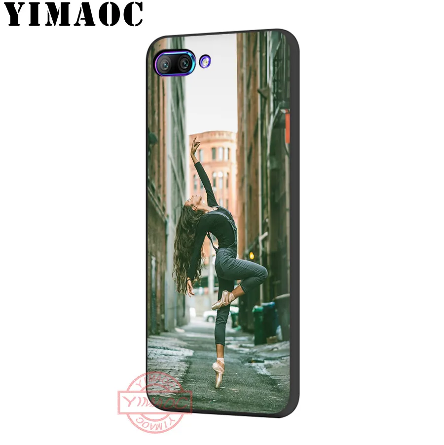 Мягкий силиконовый чехол YIMAOC Ballerina dancing girl для Huawei P30 P20 Pro P10 P9 P8 Lite 2017 2018 2019 |