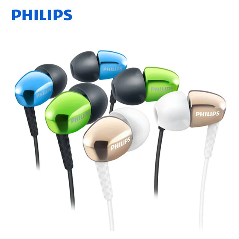 Оригинальные овальные Наушники Philips SHE3900 высококачественные наушники с