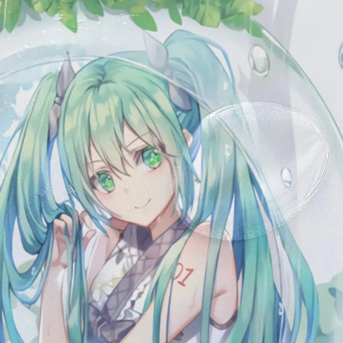 Hatsune аниме Мику девушка Ванна водонепроницаемый ткань занавески для душа