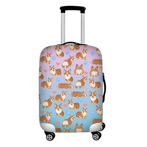 Цветные плотные Защитные чехлы для багажа twoheart sgirl, Эластичный Чемодан с 3D рисунком, чехлы на колесиках для детей 18-30 дюймов