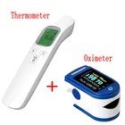 Цифровой измеритель пульса и уровня кислорода, прибор для измерения пульса и дыхания, с OLED-дисплеем
