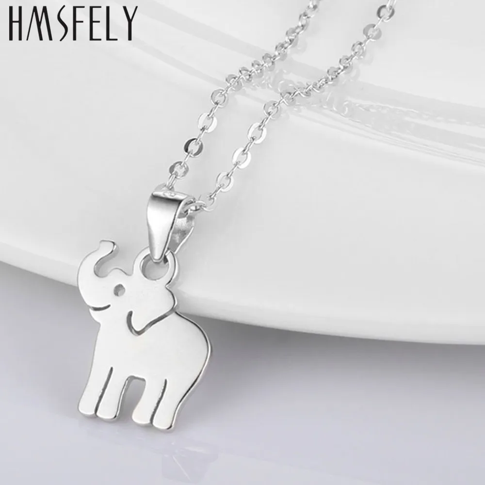 HMSFELY подвеска в виде слона из стерлингового серебра 925 пробы сделай сам шарм