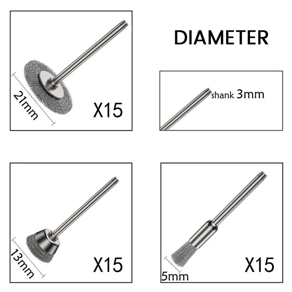 Rotary Tools Wire Brush Stainless Steel Workshop Equipment Brushes | Инструменты