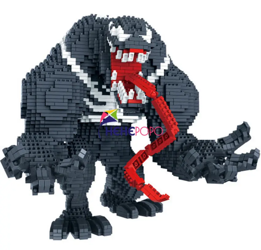 

3910pcs Diamond Gloves with Infinity Stone and Long Tongue 3d Model Building Kits Mirco Bricks Blocks Kids Toy