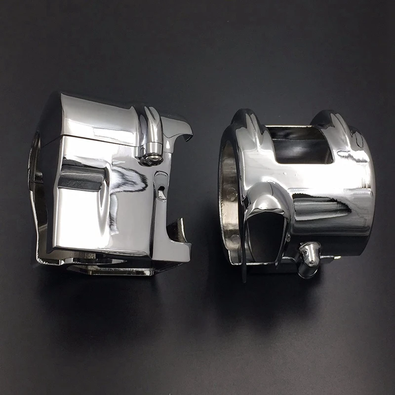 MT265-004-CD хромированный переключатель корпус крышка совместима для Honda Shadow VT 600 VLX 750