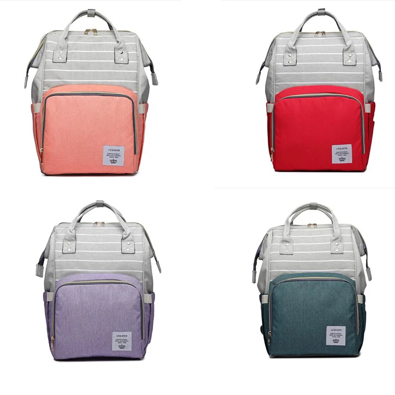 LEQUEEN сумка для подгузников многофункциональная мам Большая вместительная