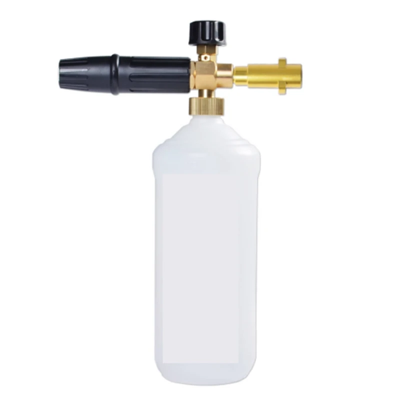 

1L Foam Generator Foam Nozzle Suitable for Karcher K2 K3 K4 K5 K6 K7 Tornado Nozzle High Pressure Cleaning Watering Can