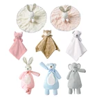 Симпатичные Детские Плюшевые погремушки, Банни, медведь, успокаивающее полотенце, куклы для новорожденных, игрушки для младенцев, мягкое одеяло безопасности, спутник для сна, плюшевые игрушки