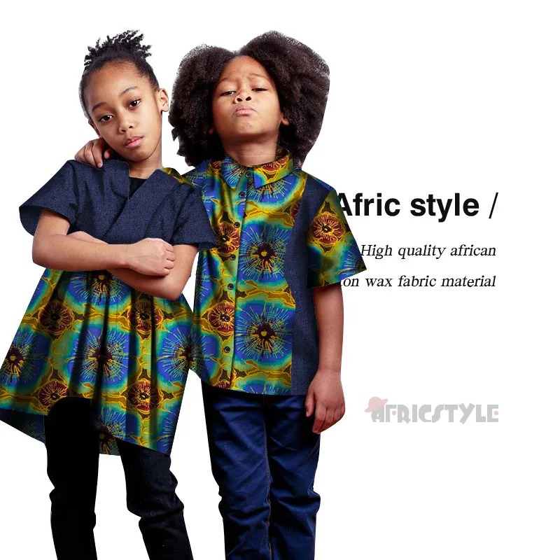 2020 African children's clothes African style children's wear Fashion children's clothes 2 sets of  wyq544