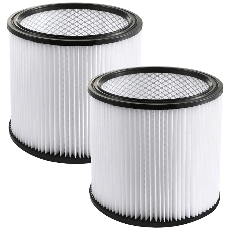 2Pack Replacement Cartridge Filter for Shop Vac 90304,90350,90333,903-04-00, 9030400,5 Gallon Up Wet/Dry Vacuum Cleaners