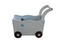 children pass home toys wooden wheelbarrows baby toys boys and little girls supermarket shopping cart