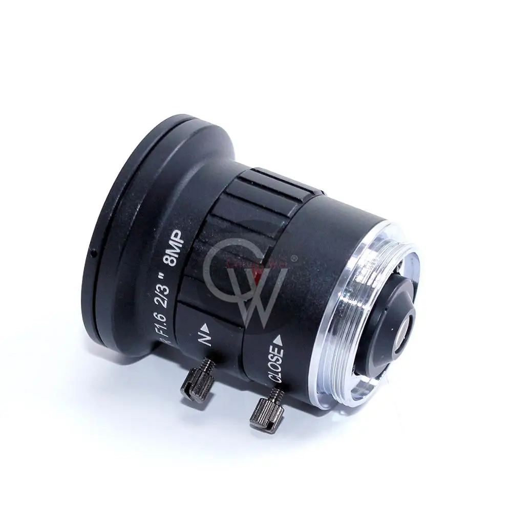 Новый 8 0 мега пикселей 4K 2 5 мм CS mount F1.6 объектив 2/3 &quotИК-Коррекция CCTV безопасности