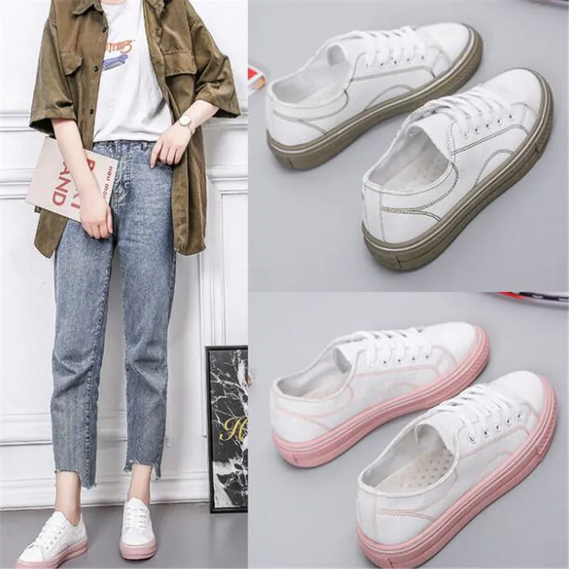 

Designer new canvas shoes breathable fashion women's wild casual platform sneakers womens shoes zapatos de mujer womens shoes