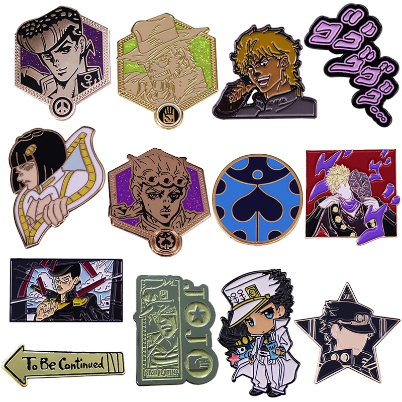 Jojos Bizarre Adventure enamel pin | Украшения и аксессуары