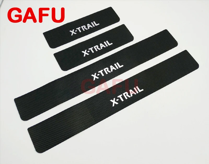 Накладка на порог для Nissan X Trail ROGUE T32 2014 2017 2018 2019 2020 защитные наклейки пороги