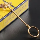 2 размера в стиле ретро мундштук, забавное кольцо пчелы Форма металлический палец мундштук кольцо курильщик элегантные аксессуары для курения