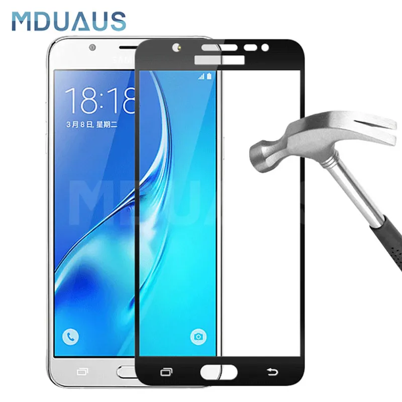 9D защитное стекло на Samsung Galaxy A3 A5 A7 J3 J5 J7 S7 полное покрытие закаленное защитное стекло для экрана