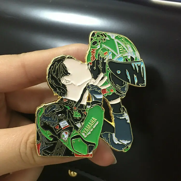 Нестандартный металлический значок Wang Yibo для Moto Ver. Sa реквизит косплея подарки |