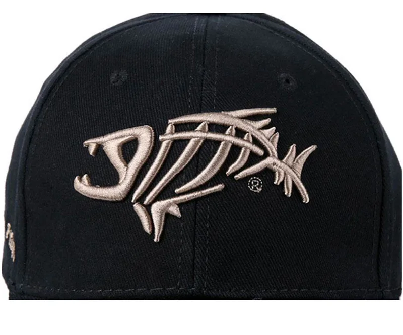 Рыбья кость Для Мужчин's Бейсбол Кепки Для женщин Snapback Рыбацкая шляпа c вышивкой, для отца пижамный комплект с рисунком «человека Кепка-тракер в армейском стиле летние Фишер бренд Для мужчин Кепки