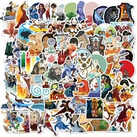 1050100pcs avatar the last airbender stickers anime cartoon sticker funny diy luggage laptop skateboard bike sticker