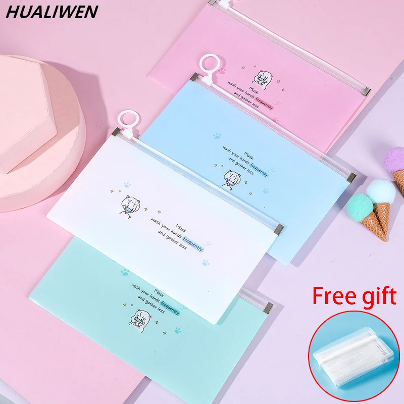 

4pc Fashion Mask Cover Bag Portable Facemask Holder Face Mask Storage Box Case Save Mask Boxes