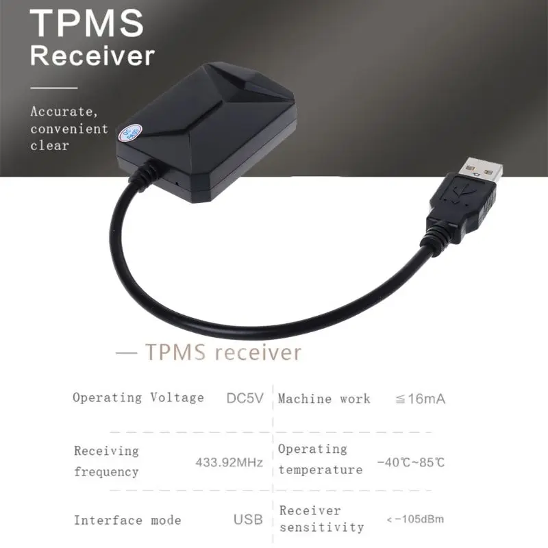 

USB tire pressure monitor/Android navigation tire pressure monitoring alarm system/wireless transmission with 4internal Sensors