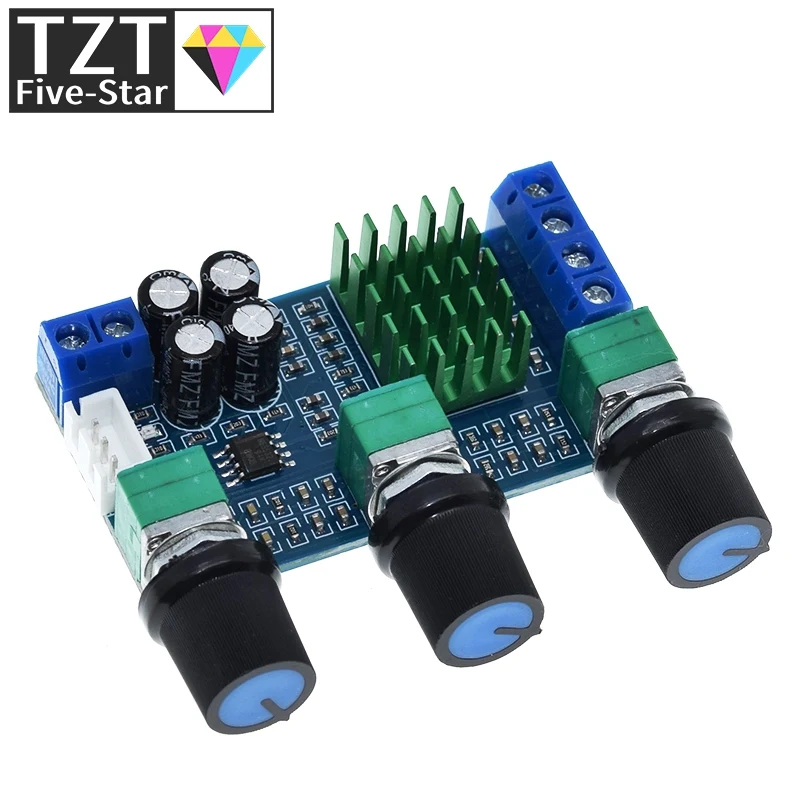 XH-M567 TPA3116D2 Dual-channel Stereo High Power Digital Audio Amplifier Board 80W*2 | Электронные компоненты и