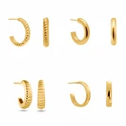 Aide 925 стерлингового серебра серьги-гвоздики для женщин в Корейском стиле витые серьги простой и изысканной Горячая Semale сексуальные ювелирные изделия