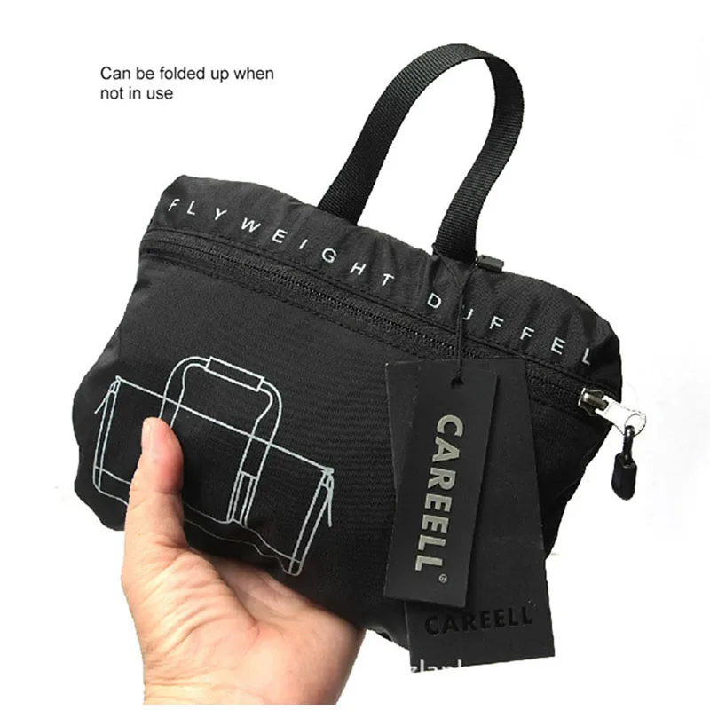 Складная дорожная сумка для мужчин Спортивная вместительная Водонепроницаемая